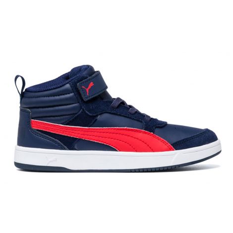 puma rebound street white