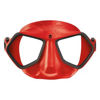 WOLF MASK RED/BLACK