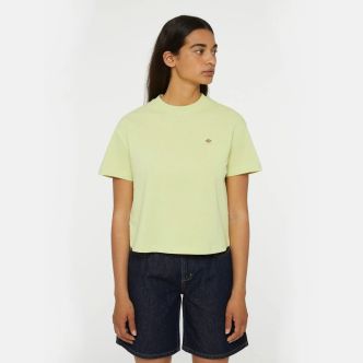 OAKPORT BOXY SS TEE PALE GREEN