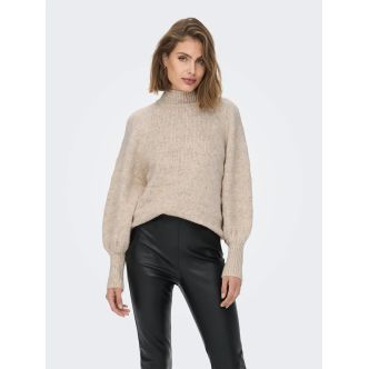 ONLCELIN LS HOGH PULLOVER RP KNIT