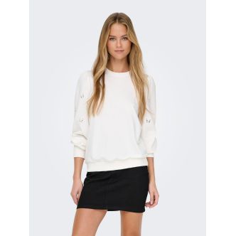 ONLFEMME L/S PUFF EMBROIDERY UB SWT