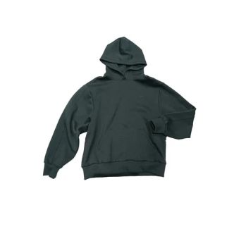 ELEVATED DOUBLE KNIT BLOUSAND HOODIE GRE