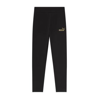 ESS+GLITTER LOGO LEGGINGS G