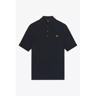 LYLE   SCOTT SLUB POLO T-SHIRT
