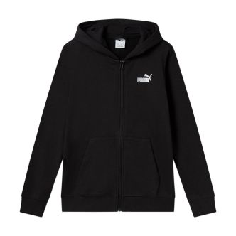 PUMA ESS+TEXTURED FOIL FZ HOODIE TR G
