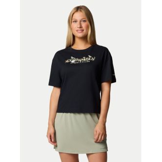 ROLLING BEND GRAPHIC RELAXED CROP SHORT