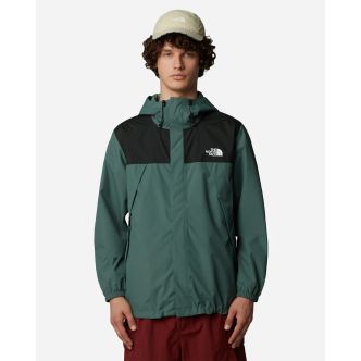 TNF MEN'S ANTORA JACKET DUCK GREEN/BLACK