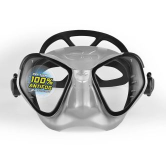 C4 MASK CONDOR SILVER/WHITE ATIFOG LENSES