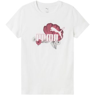 PUMA ESS FLOREAL LOGO GRAPH TEE WMN