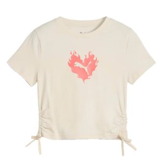 PUMA FLAMING LOVE KNOTTED TEE G