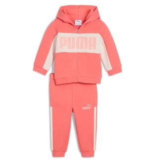 PUMA MINICATS ESS BLOK HOODED FZ SET