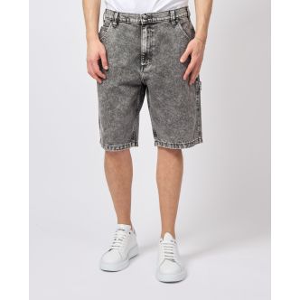 GARYVILLE DNM SHORT LIGHT GRAY WASH