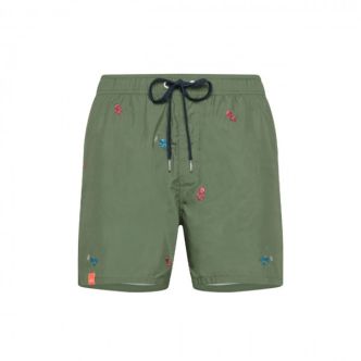 SUN68 SWIM PANT SMALL EMBROIDERY