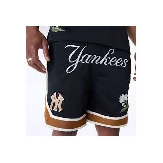 MLB FLORAL MESH SHORT NEYYAN BLK