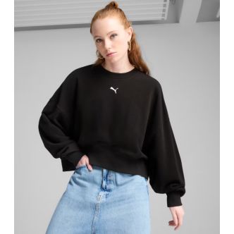 PUMA WARDROBE ESS OVERSIZED CREW TR WMN