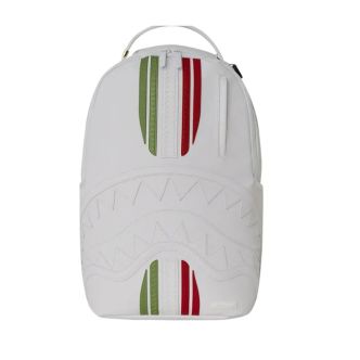 ITALY RACING STRIPES BACKPACK WHITE