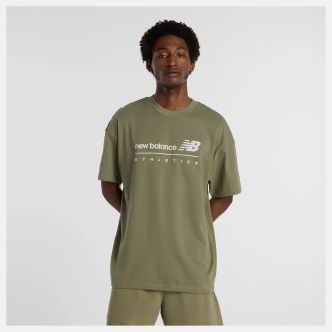 NEW BALANCE LINEAR GRAPHIC T-SHIRT