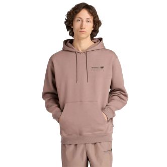 NEW BALANCE LINEAR GRAPHIC FLEECE HOODIE