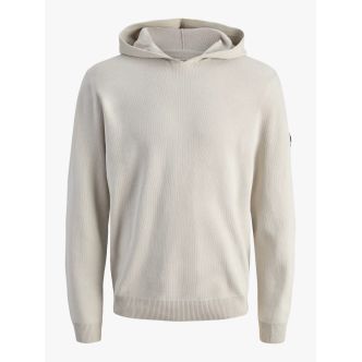 -JCOSTANCE KNIT BADGE HOODIE