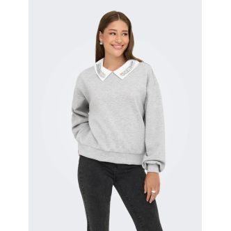 ONLWILLOW L/S O-NECK EMB. UB SWT