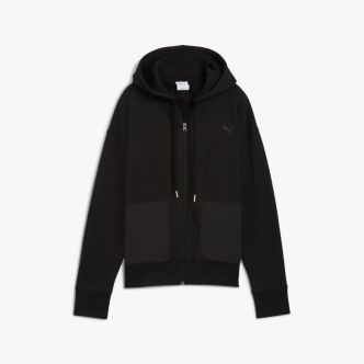 HER RELAXED FULL ZIP HOODIE FL