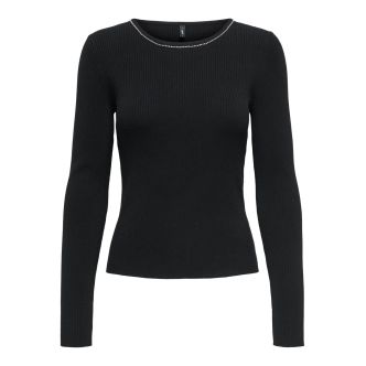 ONLEMMA LS BLING O-NECK KNT