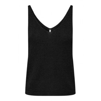 ONLSHINA SL GLITTER TOP KNT