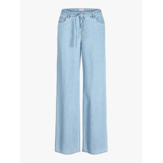 JXSURA WIDE MW LINEN BLEND JEANS DNM