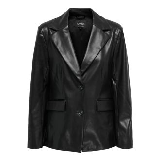 ONLVERONA FAUX LEATHER FIT BLAZER CC OTW