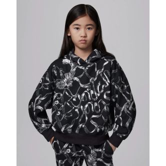 WJ BRKLN LN FLC AOP PO HOODIE