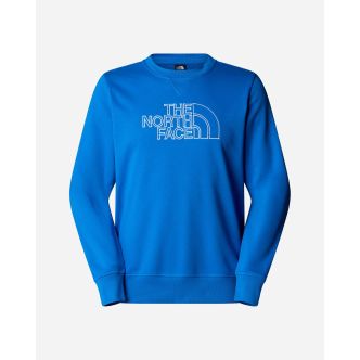 TNF MEN'S DREW PEAK LIGHT CREW TAN/GUM