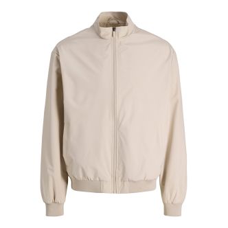 JJECHARGHE STAND COLLAR BOMBER NOOS