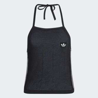 CROCHET TOP BLACK