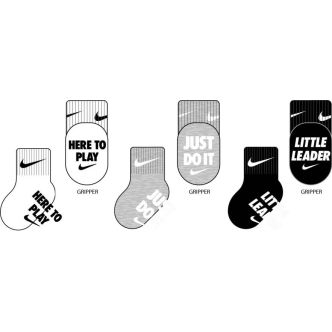 3PK VERBIAGE GRIPPER SOCK SET