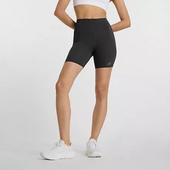 NEW BALANCE HARMONY HIGH RISE SHORT 6