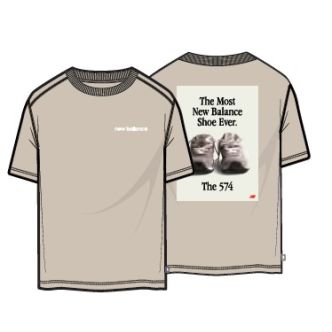 NEW BALANCE 574 SHOE GRAPHIC TEE