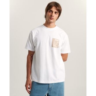 VANS STRETCH STACK CRACKLE SS TEE WHITE