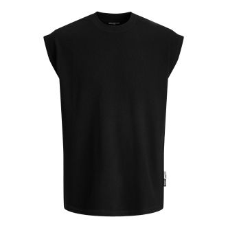 JCOBREEZE STRUCTURE SLEEVELESS CREW NECK