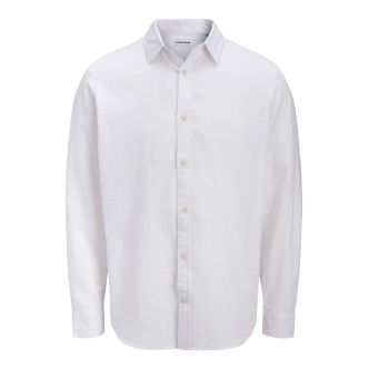 JJESUMMER LINEN BLEND SHIRT L/S SN