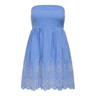 ONLTULUM EMB BANDEAU SHORT DRESS WVN