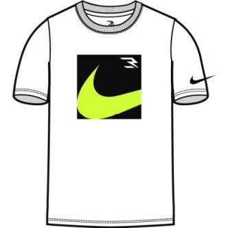 BOXED SWOOSH TEE