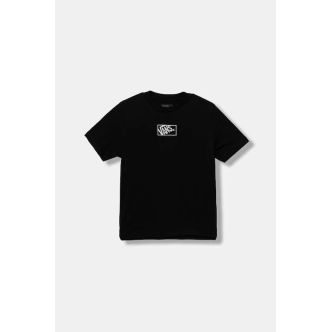 BY BLOCKED BOX SS TEE BLACK
