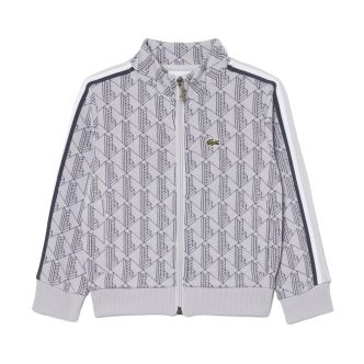LACOSTE MONOGRAM FULL ZIP TOP