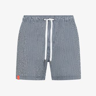 SUN68 SWIM PANT SEERSUCKER STRIPES