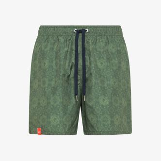 SUN68 SWIM PANT MACRO PRINT