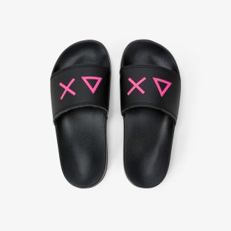 SUN68 GIRL'S SLIPPERS LOGO