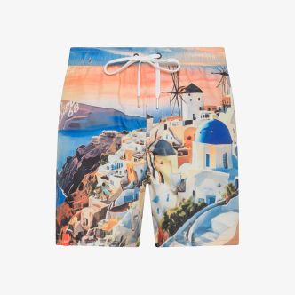SUN68 SWIM PANT LANDSCAPE