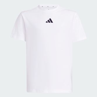 J SL TEE 160 WHITE/BLACK