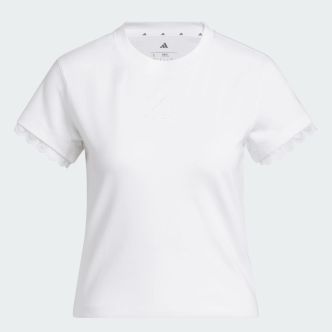 W SC OUTLINED T WHITE