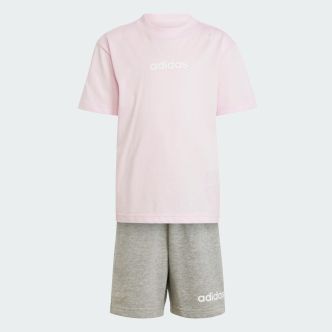 LK LIN T-SET CLPINK/WHITE